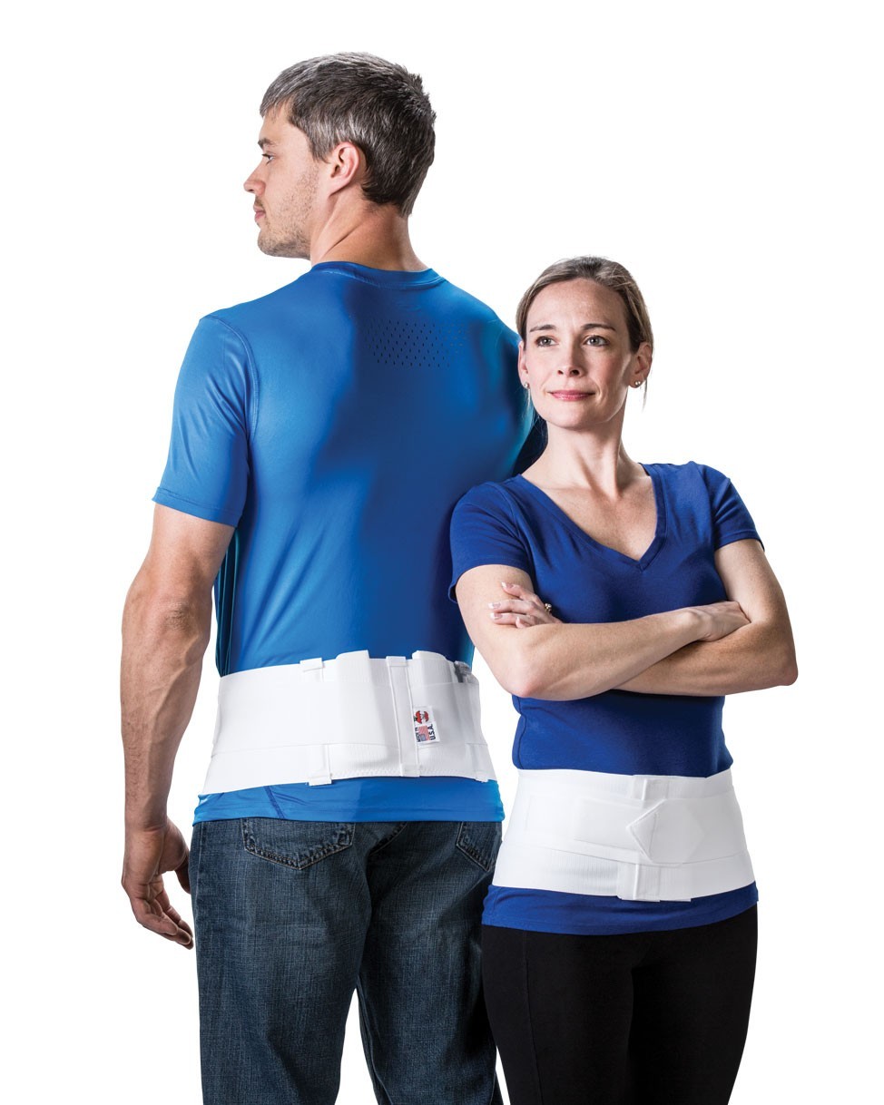 Core Products Triple Action Sacroiliac Back Support Stability Belt w/ Pads