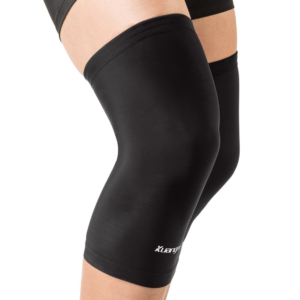 Kuangmi Knee Sleeve Copper Fiber Lap Brace Basketball Running Joint Pain Relief