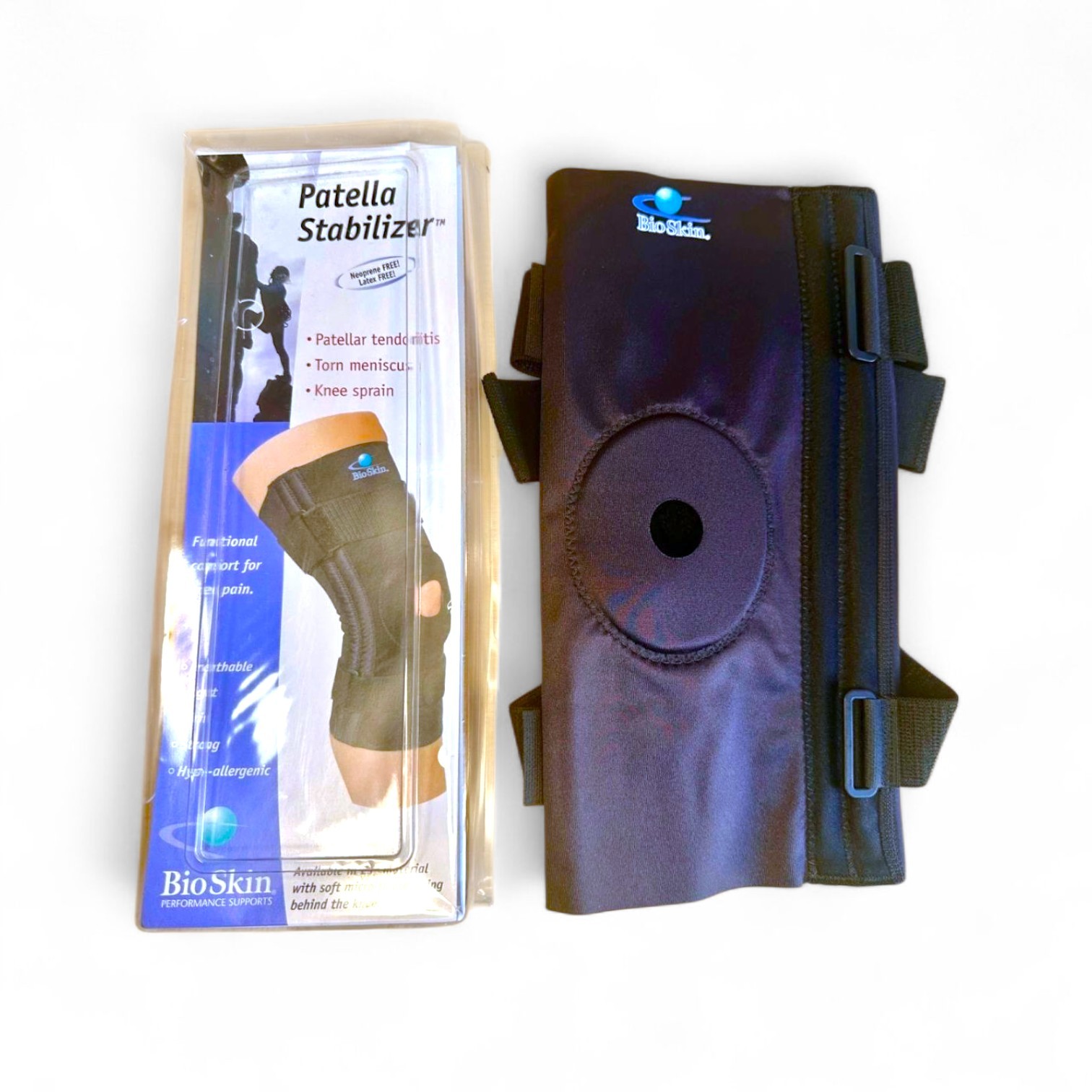 🔥 Bio Skin Patella Knee Brace XXL 51255-O Knee Support Recovery Aid Run NEW NIP