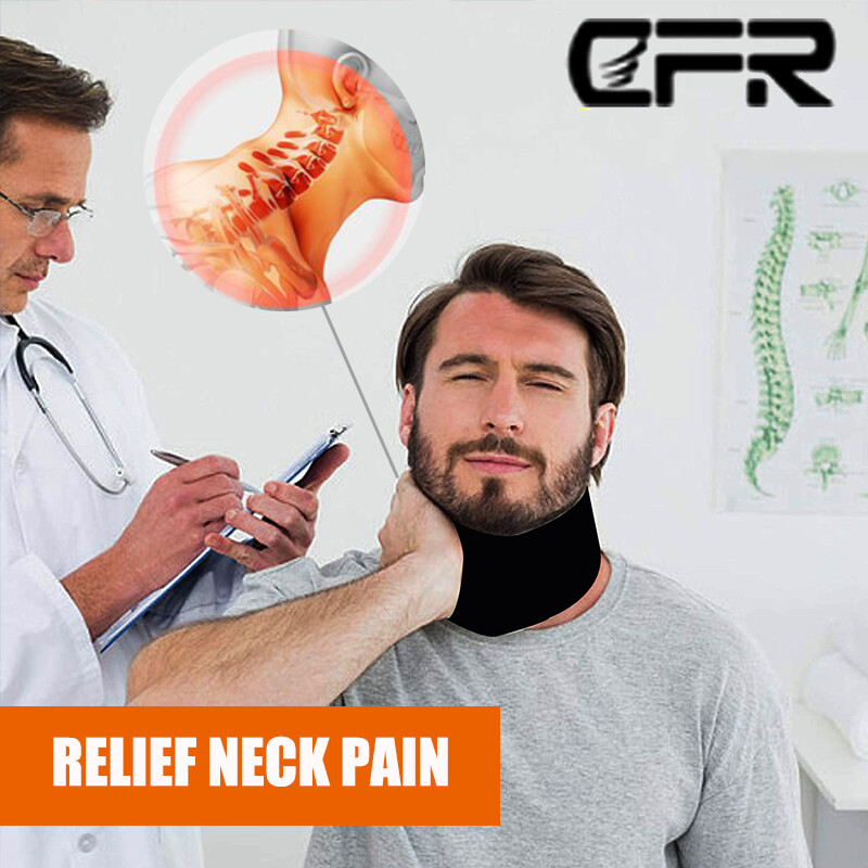 Adjustable Foam Neck Brace Cervical Collar Traction Support Brace Pain Relief US