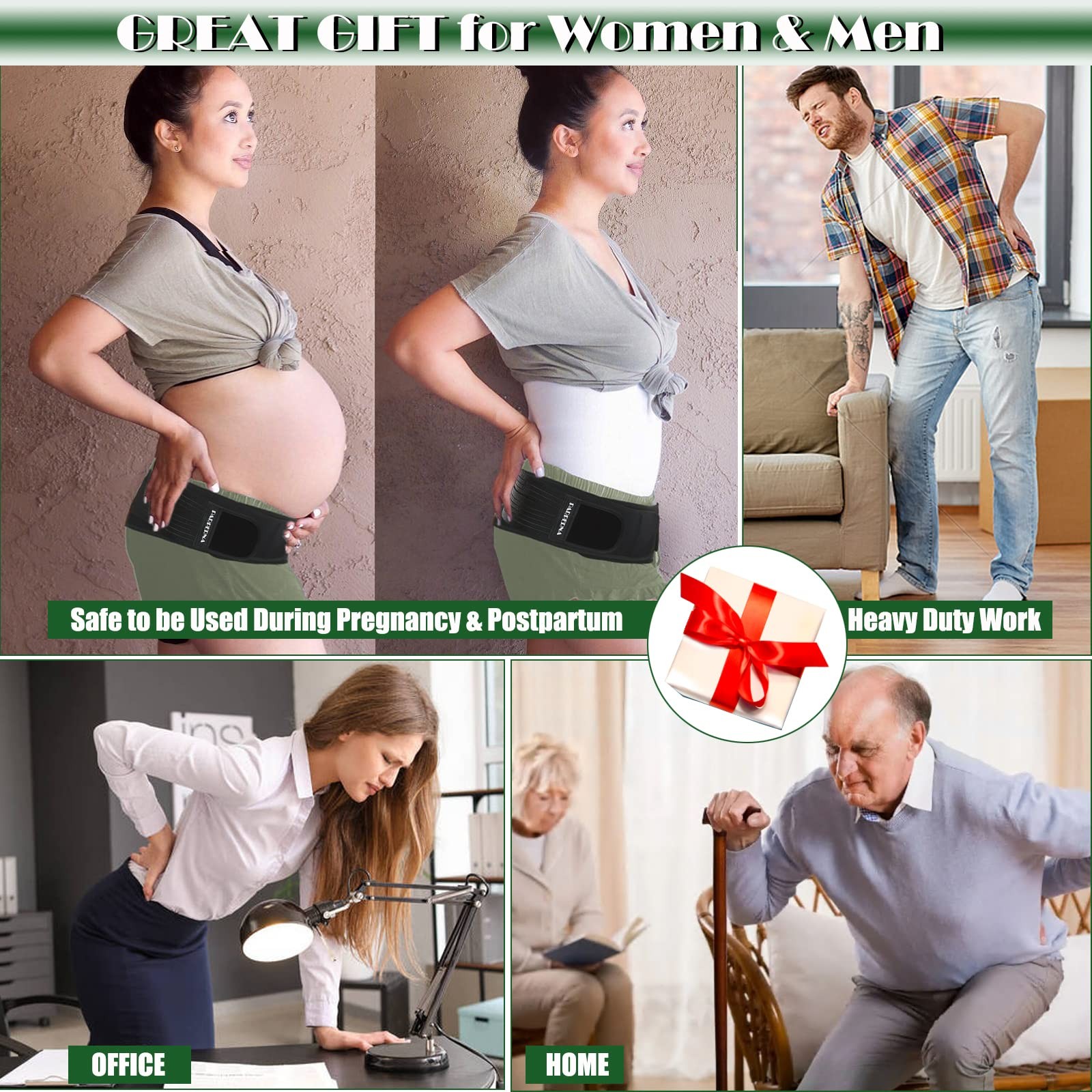 Sacroiliac SI Hip Belt for Women Men SI Joint Hip Belt Lower Back Support Bra…