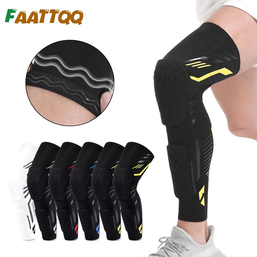 Sports Knee Braces, Crashproof Knee & Calf Pads, Thigh Compression Leg Sleeves P