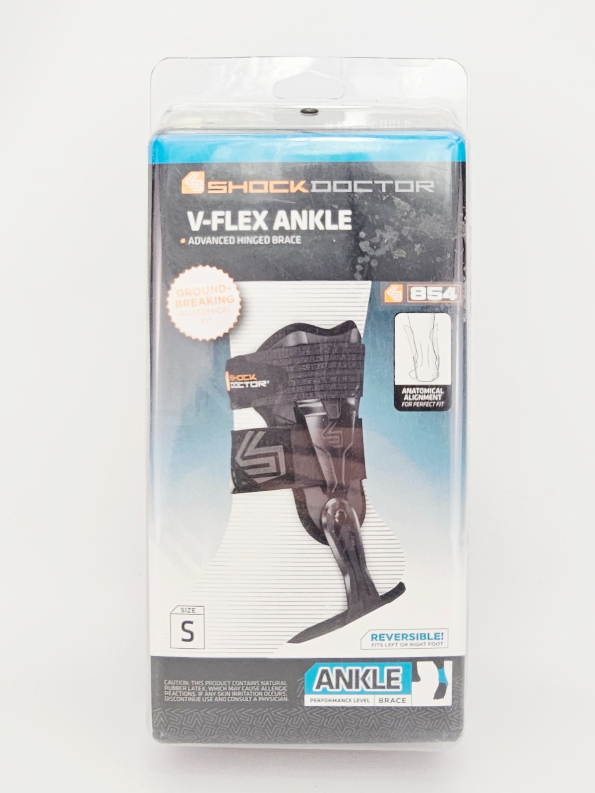 Shock Doctor V Flex Ankle Size Small Hinged Flex Model 854