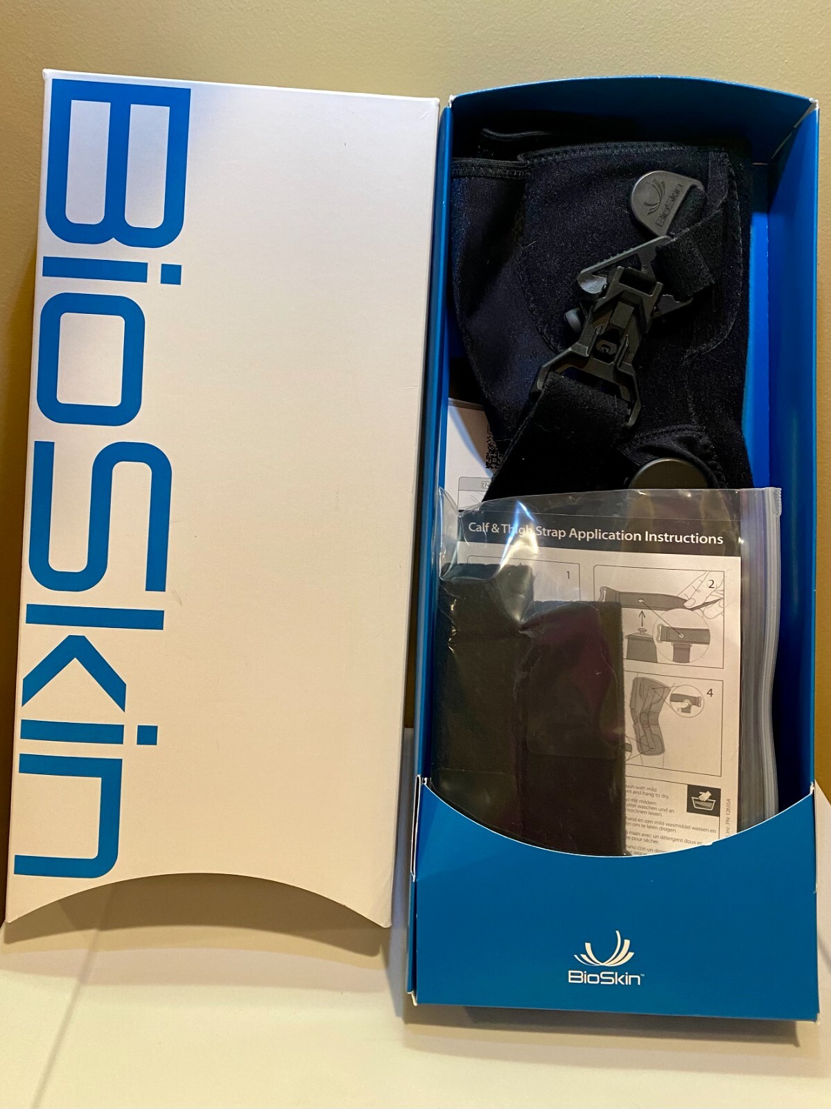 BioSkin Crossfire OA Knee Brace Size Large Left Leg Medial Right Leg Lateral