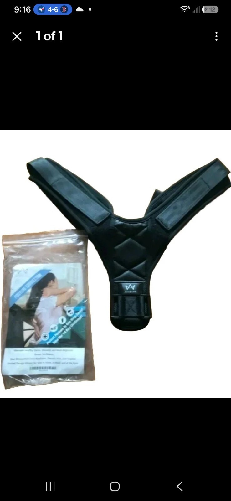 Akadian Posture Corrector Maintain Spine, Shoulder, and Neck Alignment New