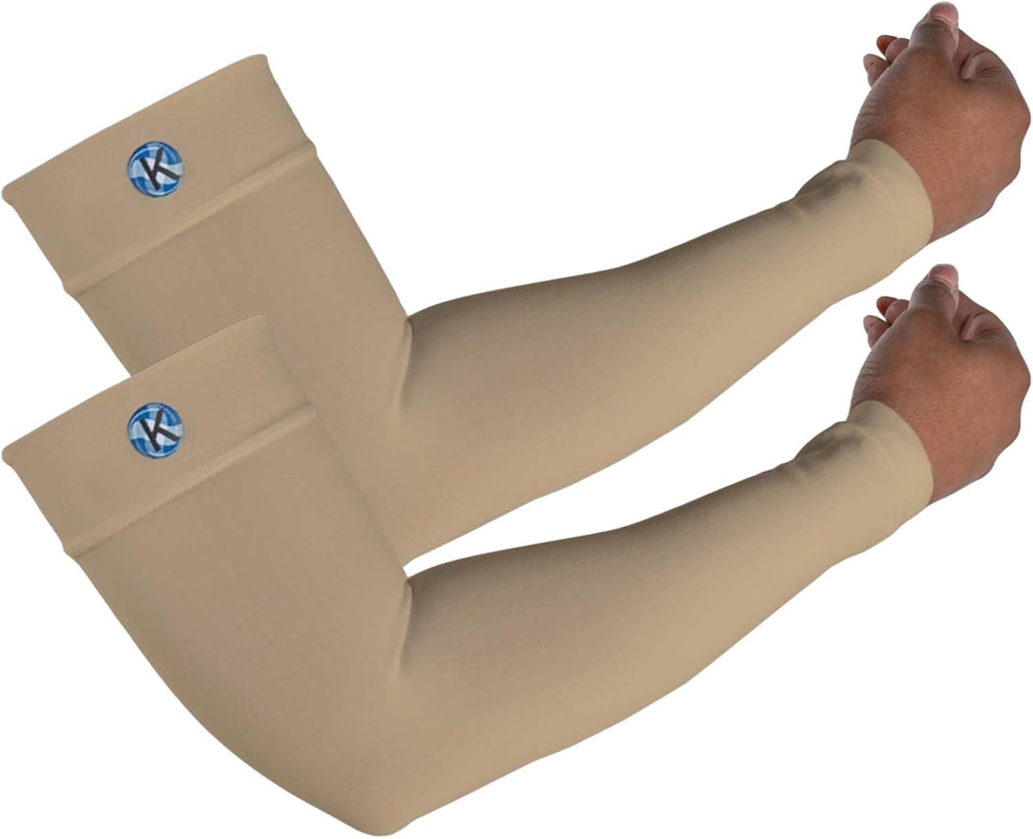 XX-Large Arm Compression Sleeves for Men and Women – Sports & UV Protection