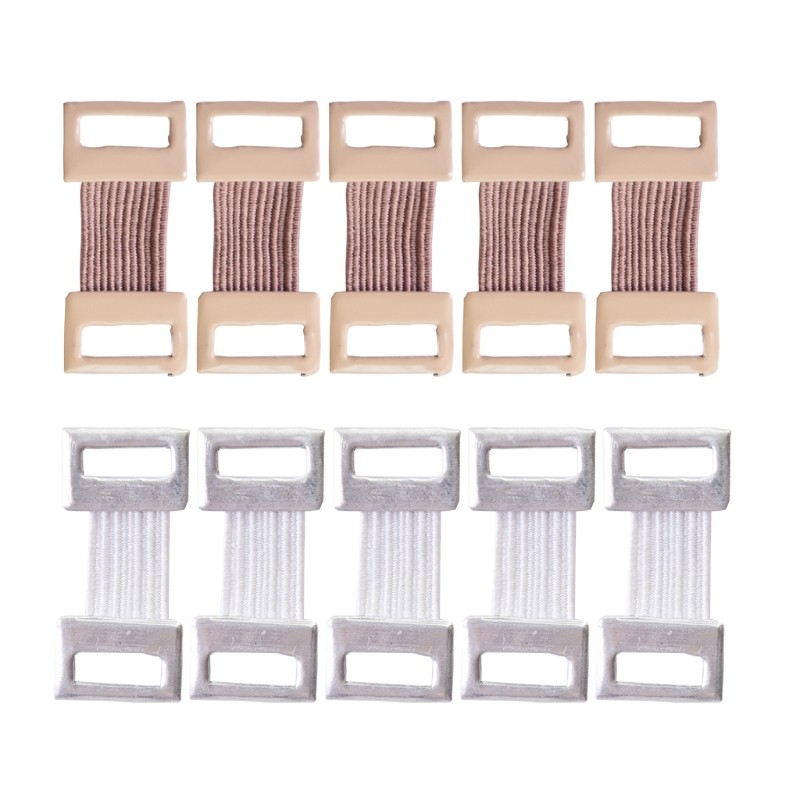 Elastics Bandages Clip Stretch Fabric Alloys Clasps Replacement Fastening Holder