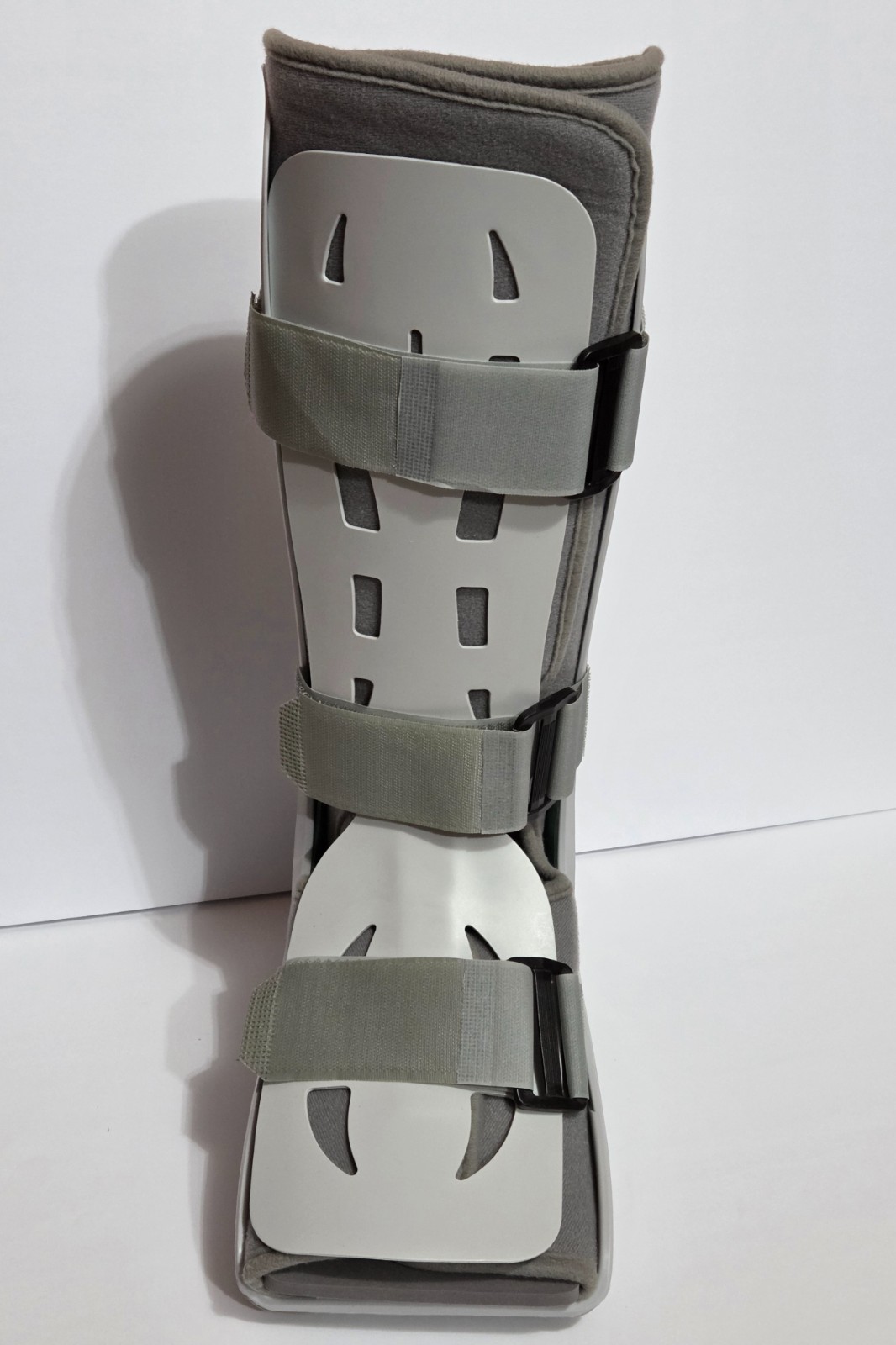 Aircast FP Walker Large 01F-L Inflatable Deflatable Medical Walking Boot Gray