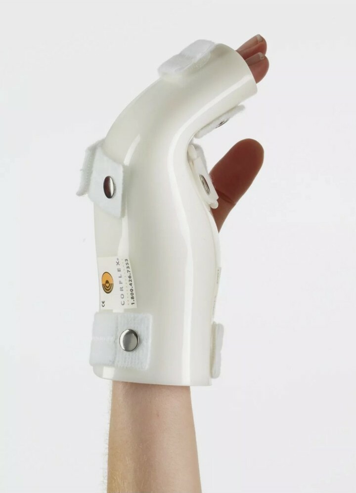 Coreflex Polycast Boxer Splint Small Left Wrist 4″-5″ 4&5 MCP #37-1211-000 NIB