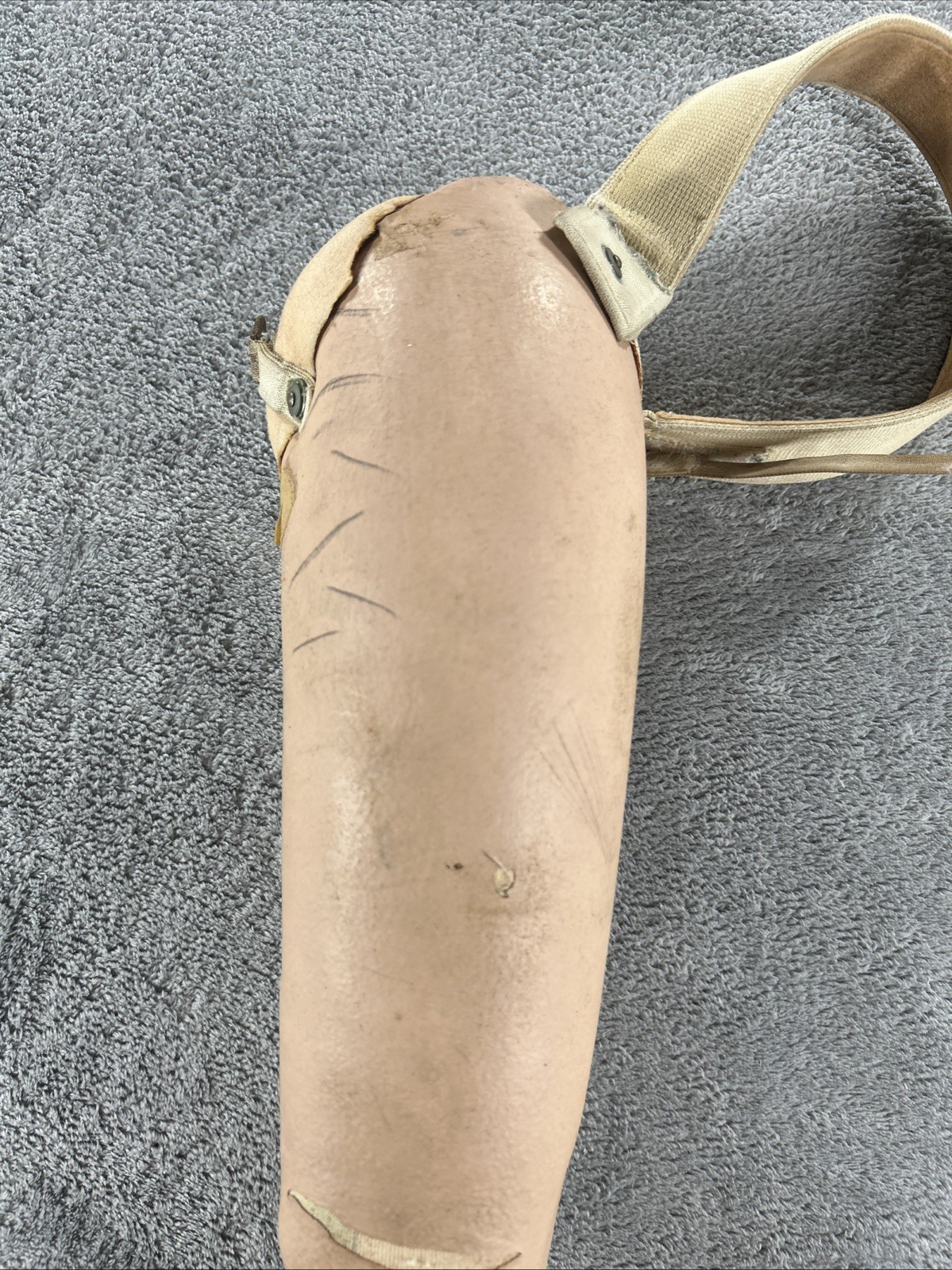 Vintage Left Above Knee Prosthetic Leg Please Read