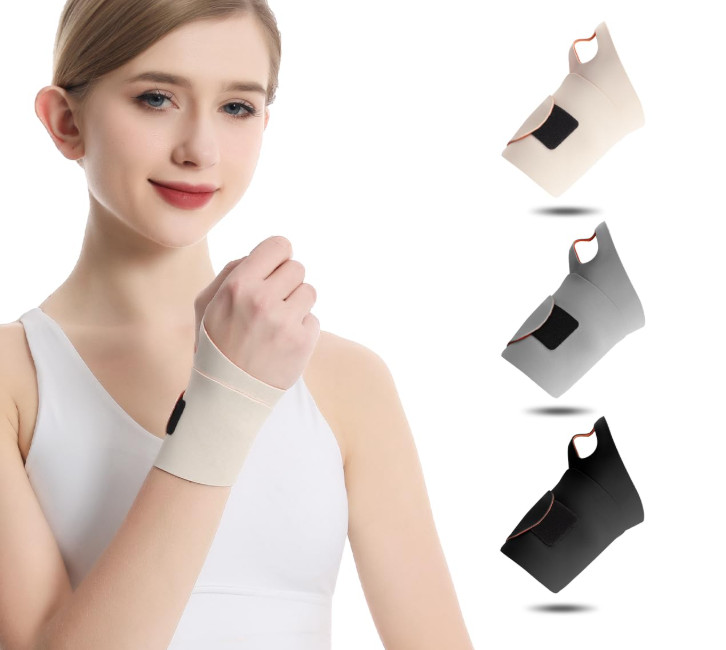 Wrist Brace Support for Carpal Tunnel Pain Relief, Ultra Thin Elastic for Tear,