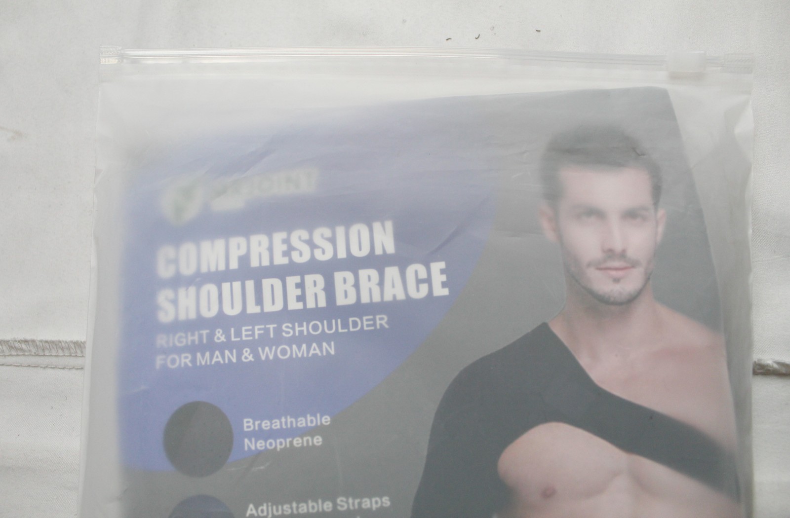 MrJoint Unisex Adult’s Pain Reduction Shoulder Brace EH6 Black One Size NWT