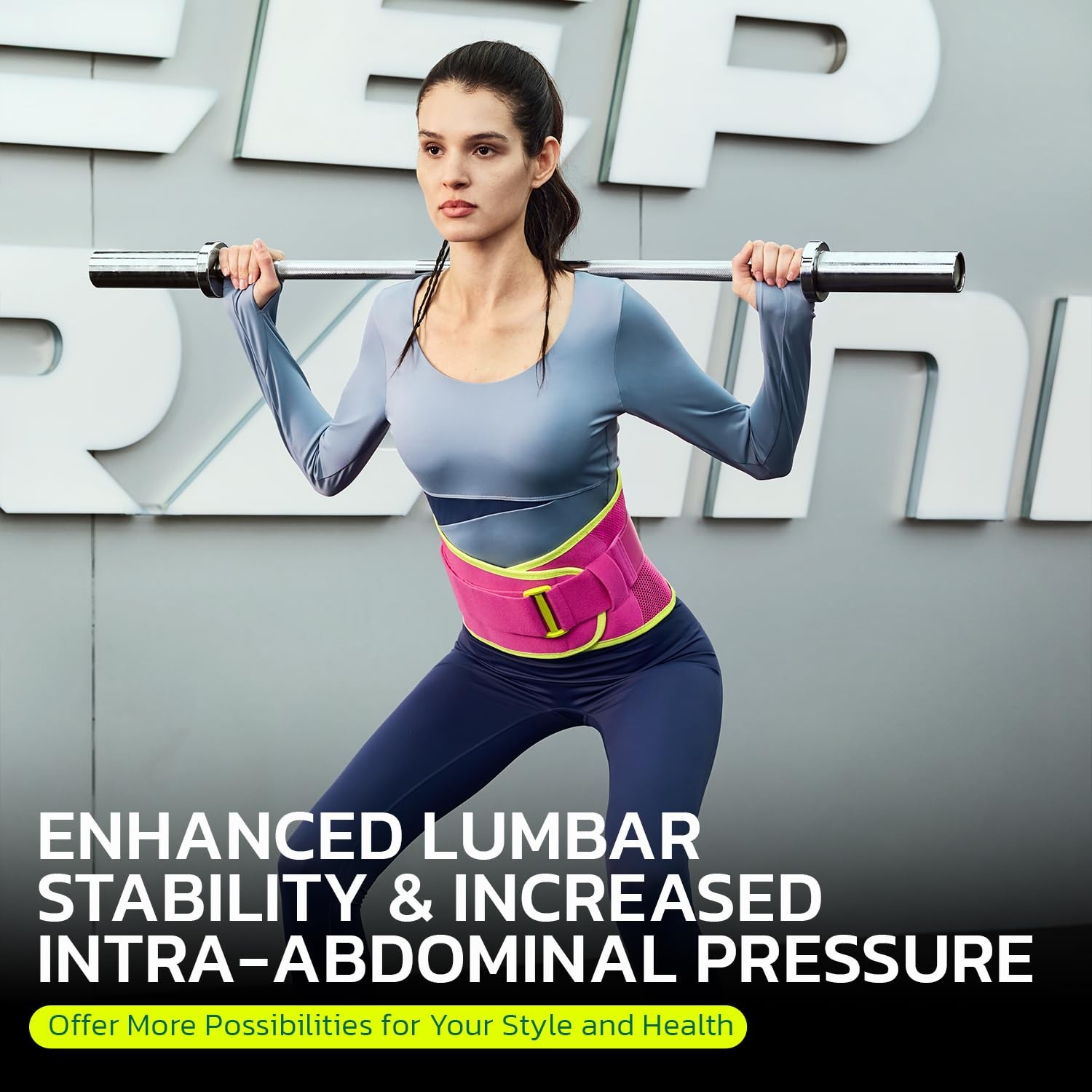 Back Brace for Lower Back Pain Relief, 8X Powerful Support System,Lumbar Supp…