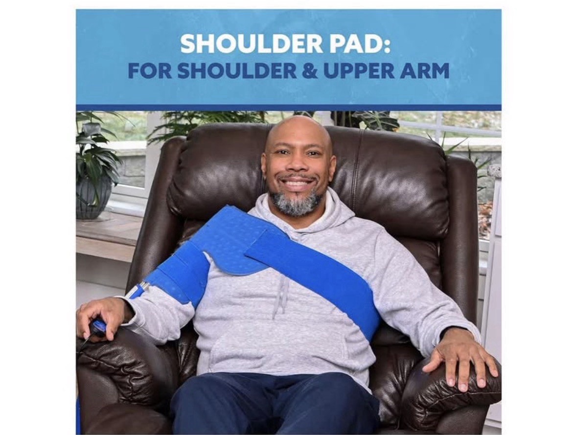 Adjustable Polar Active Ice Shoulder and Upper Arm Pad – Cooling Relief Genuine