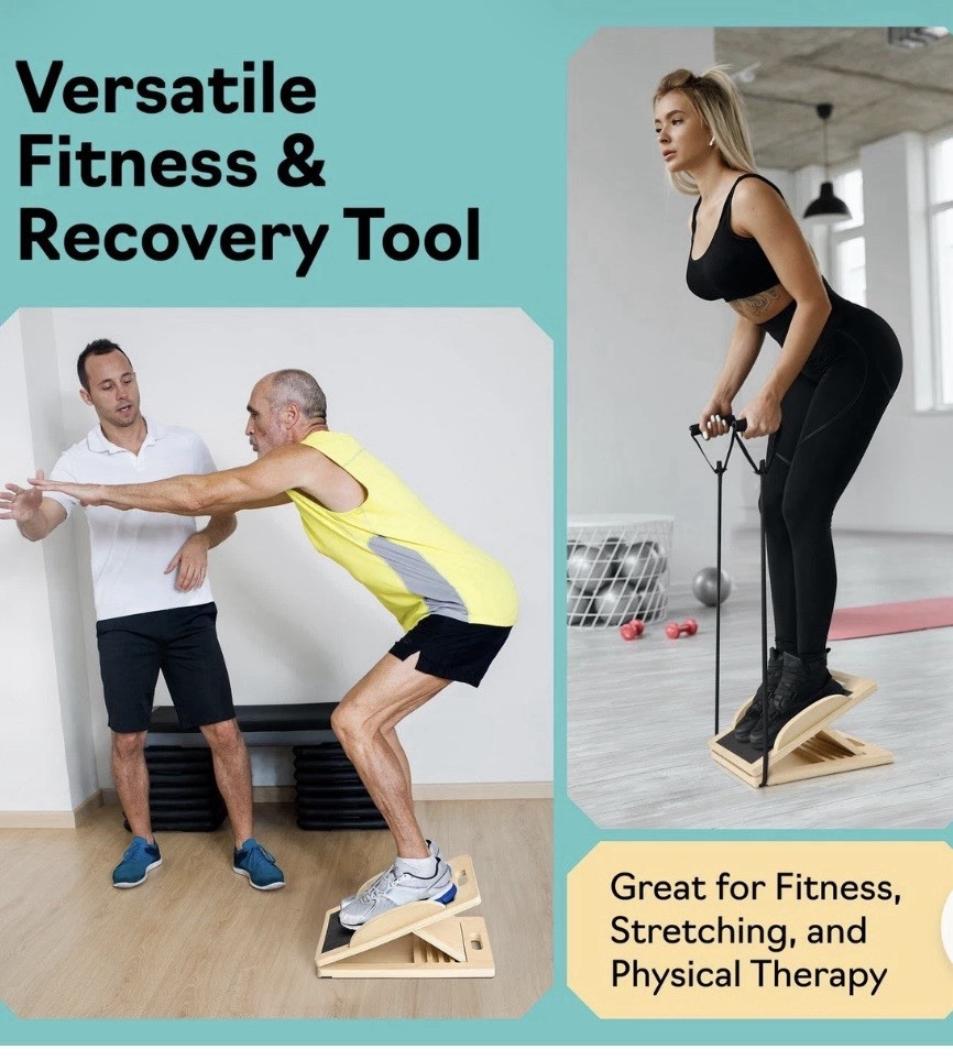 Slant Boards for Exercise, Stretching And Rehab – Compact, Board and Balance
