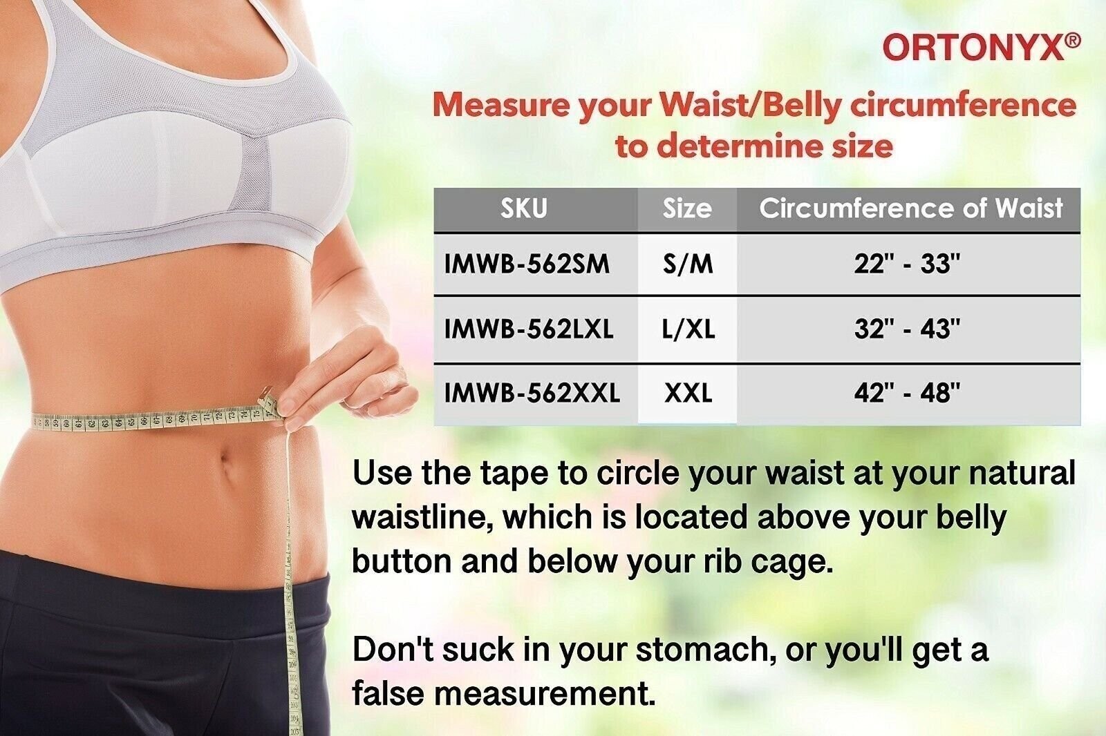 Dynamic Abdominal Binder Back Support / Umbilical Hernia Belt