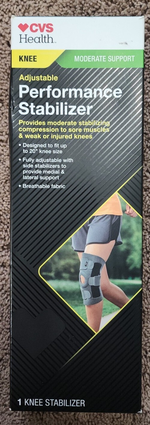 Moderate Support Adjustable Performance Stabilizer for Knee Adjustable 13″-20″