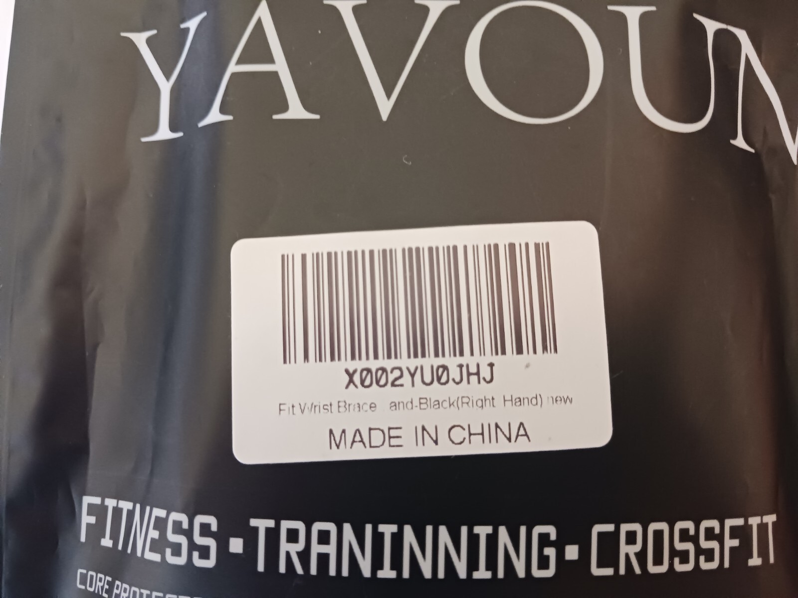 YAVOUN Wrist Support Black Right