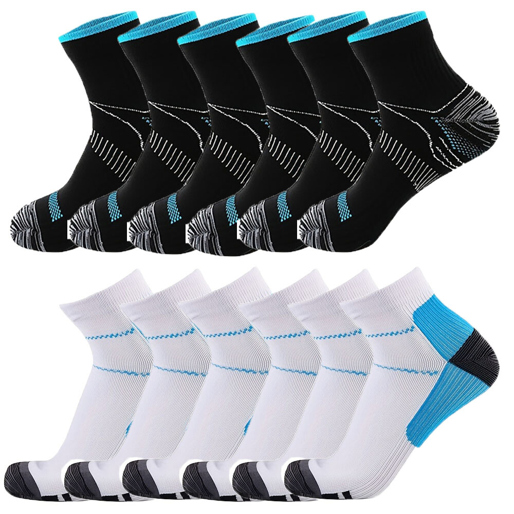 Plantar Fasciitis Compression Socks Ankle Foot Arch Support Pain Relief S/M L/XL