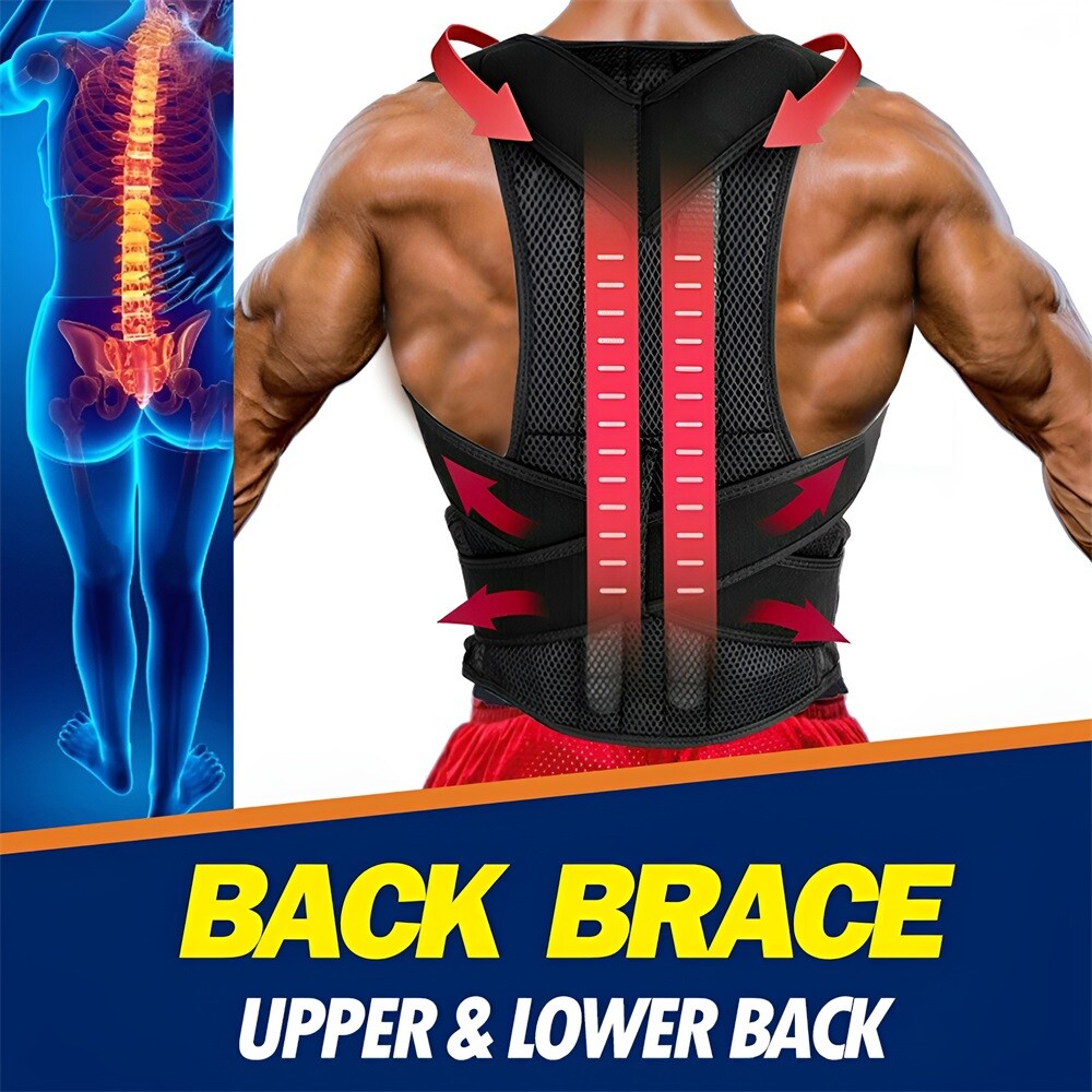 Posture Back Support Shoulder Brace Therapy Spine Support Belt Orthopedic Corset