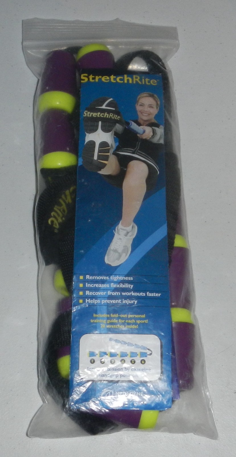 StretchRite Physical Therapy Full Body Stretching Strap by Medi-Dyne