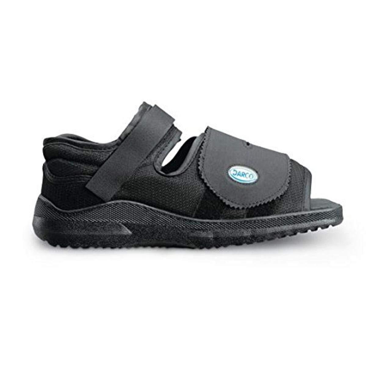 Large Men’s Post-Surgical Med-Surg Shoe with Double Padding and Hook Closure