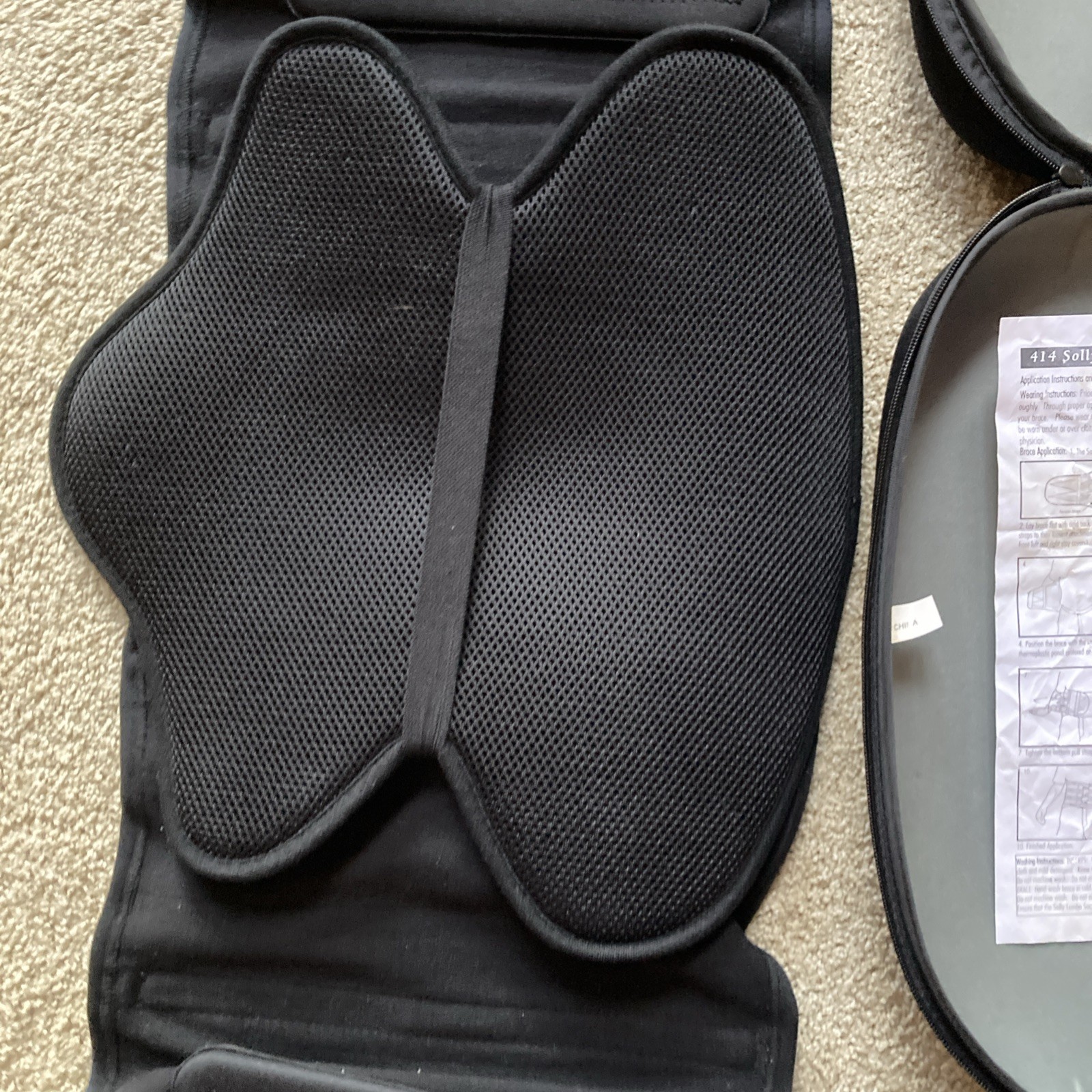Hely & Weber Solly Spine Bracing System XXXLBack Brace With Sagittal Panels