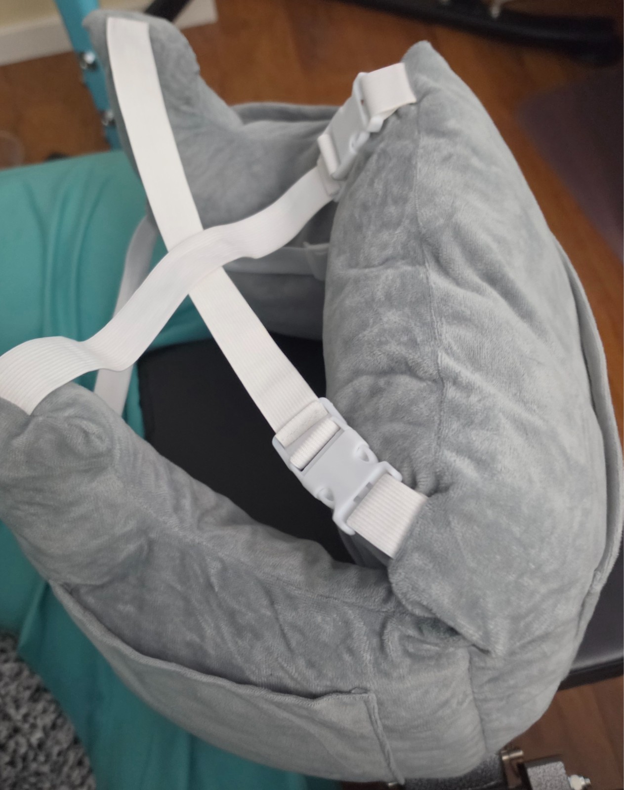 Mastectomy Pillow for Post Surgery Chest/ Breast Recovery, Gray