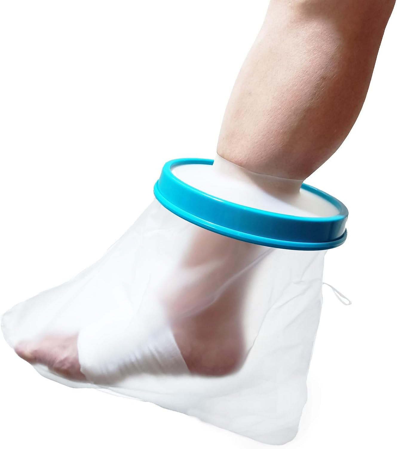 Waterproof Foot Cast Cover for Showering, Reusable Adult Foot Cast Protector, Ca