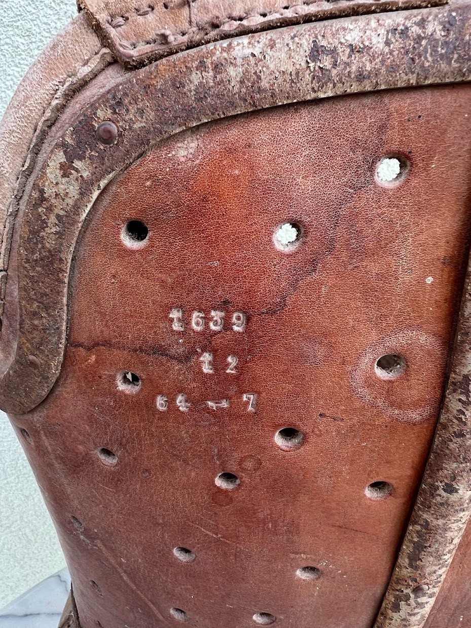 Rare Antique Leather Medical Corset Orthopedic Body Brace – Steampunk / Curios