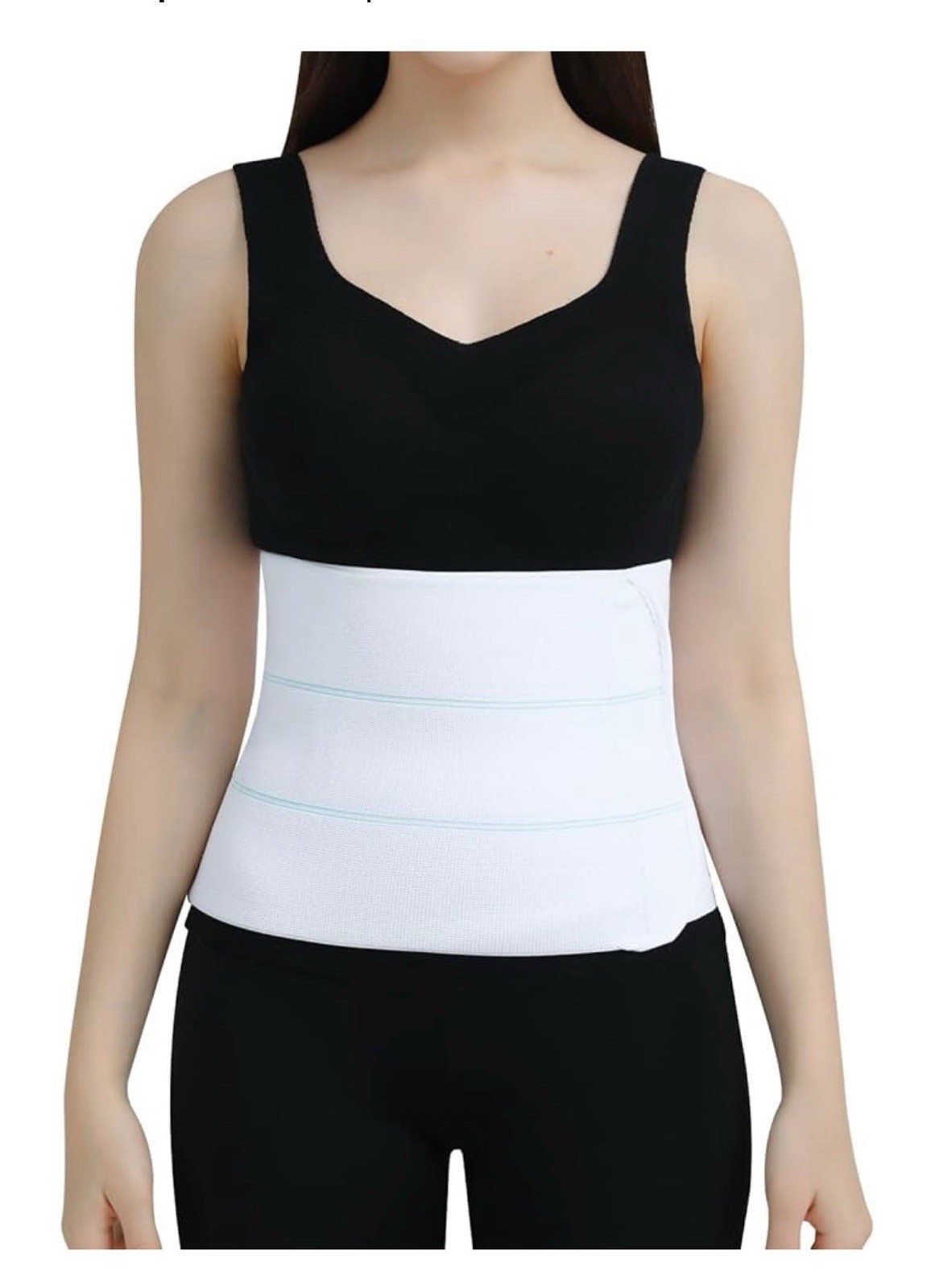 Siwei Medical Abdominal Binder 4 Panels White Size L