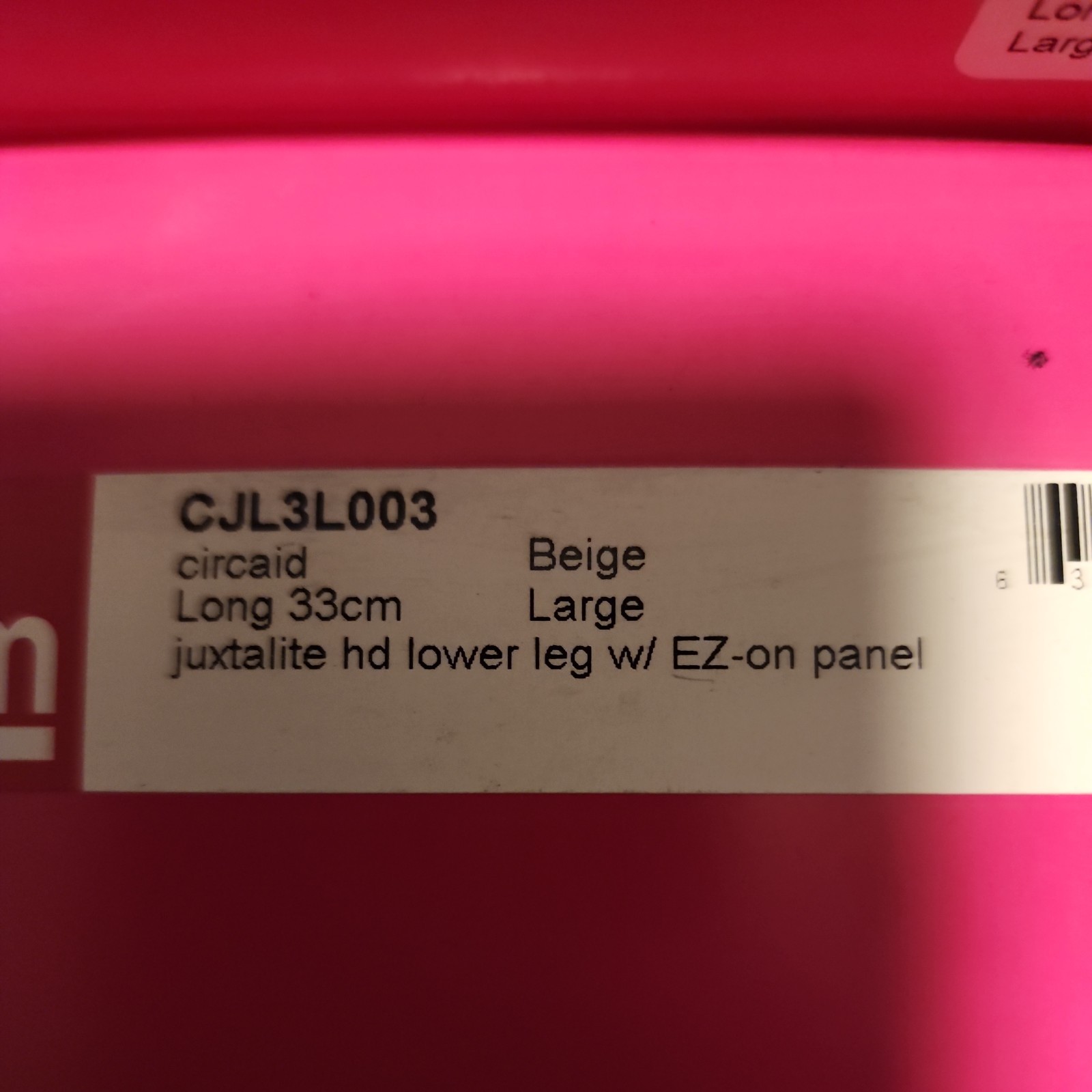 Circaid Juxtalite HD Compression Wrap – 20-50 mmHg Long Reg Beige Large