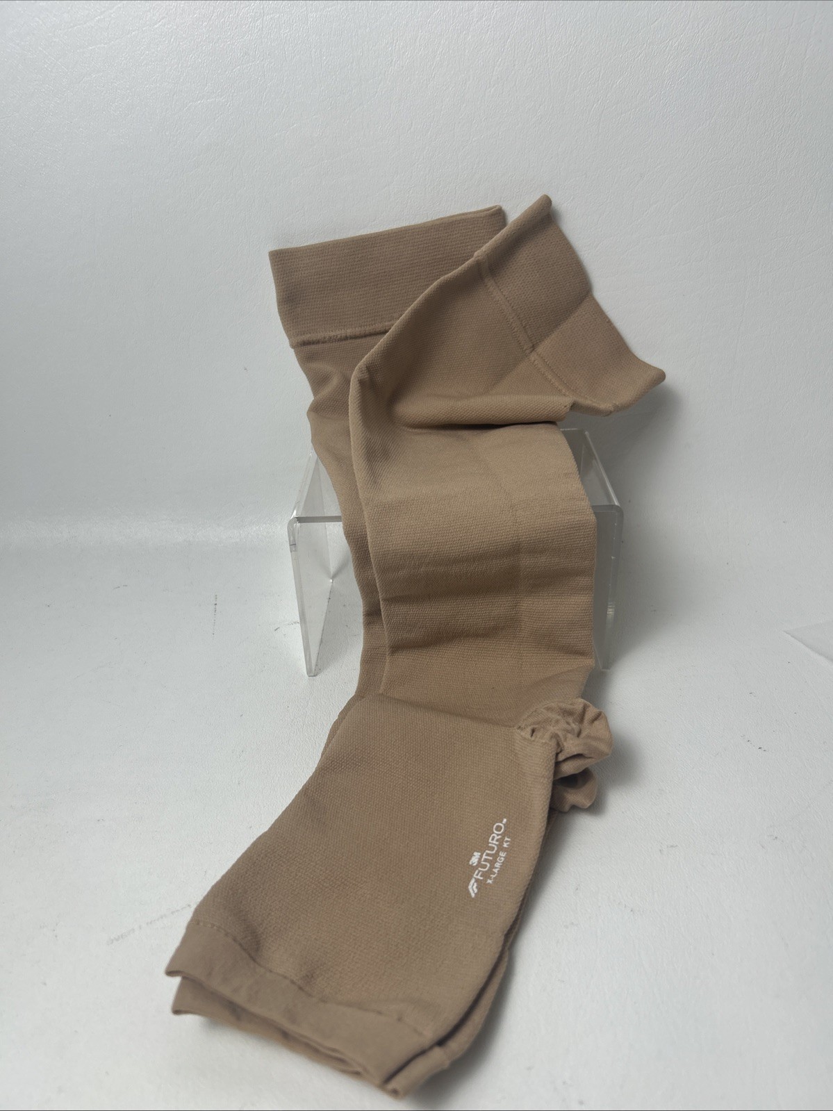 Futuro Open Toe Knee High Compression Stockings X-Large Beige 1 Pair Open No Box