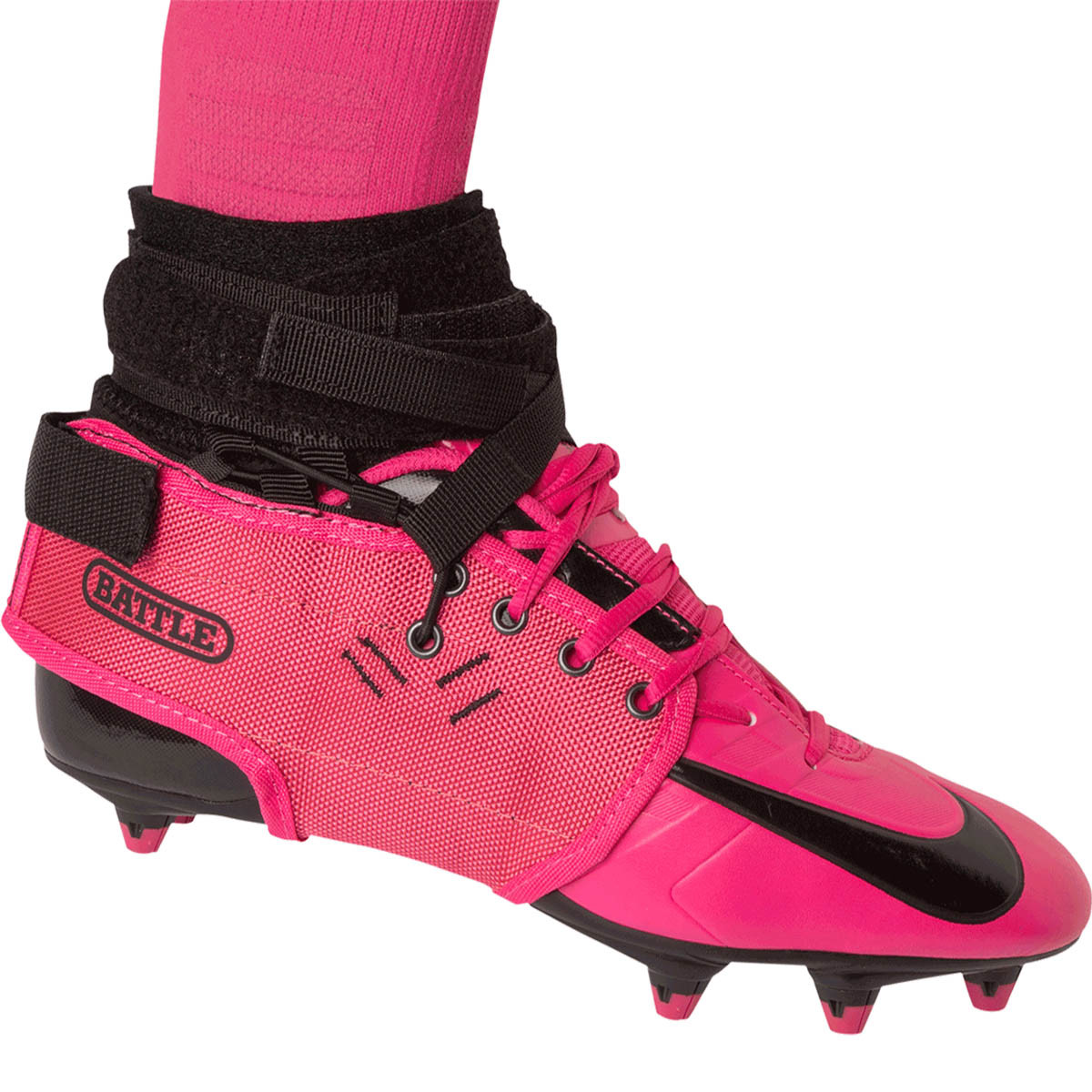 Battle Sports XFAST Over the Cleat Ankle Support System – Pink