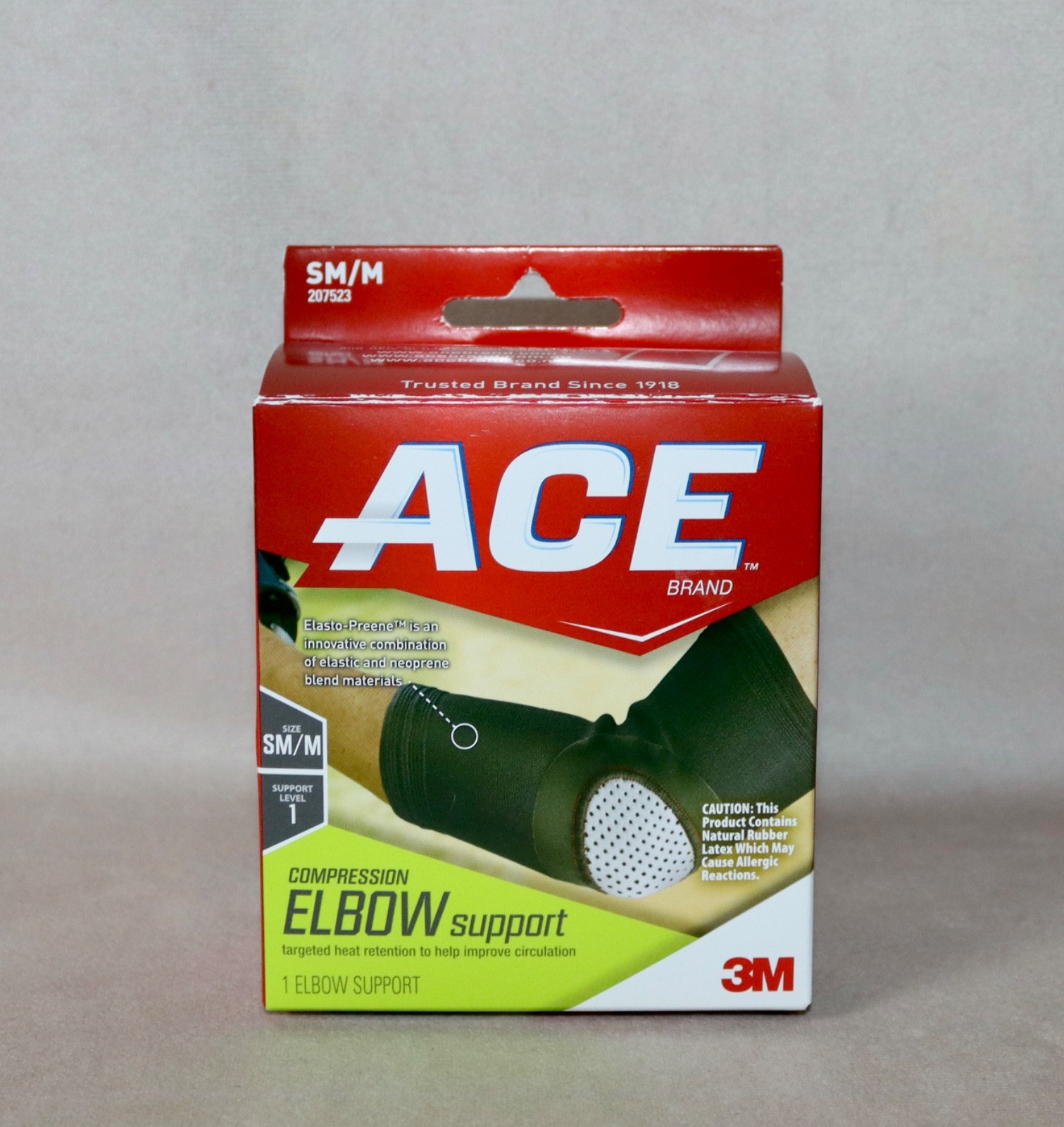 ACE™️ ~ Elbow Support Compression ~ Level 1 Support ~Elasto-Preene™️ ~ S/M NEW