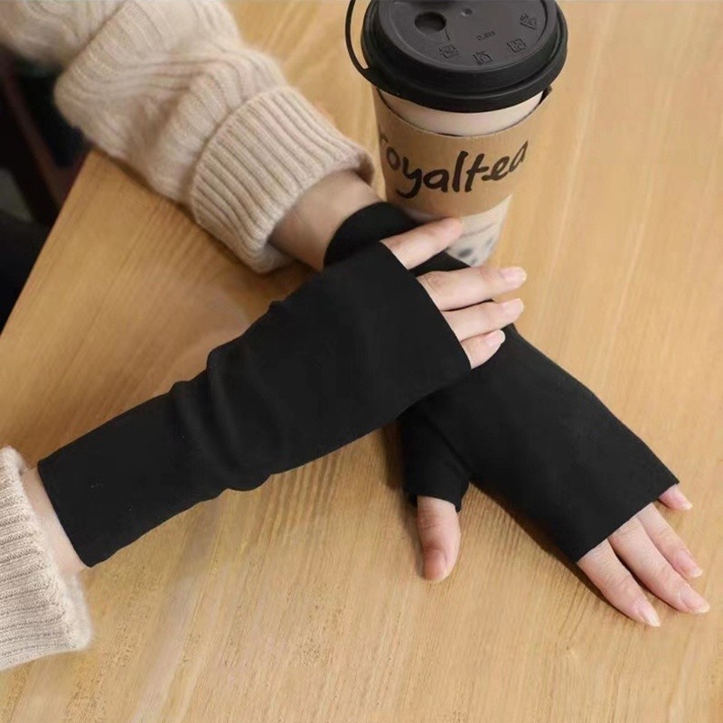 Compression Gloves Fingerless Hand Support Wrist Swelling Comfort Sleeve 4 Color