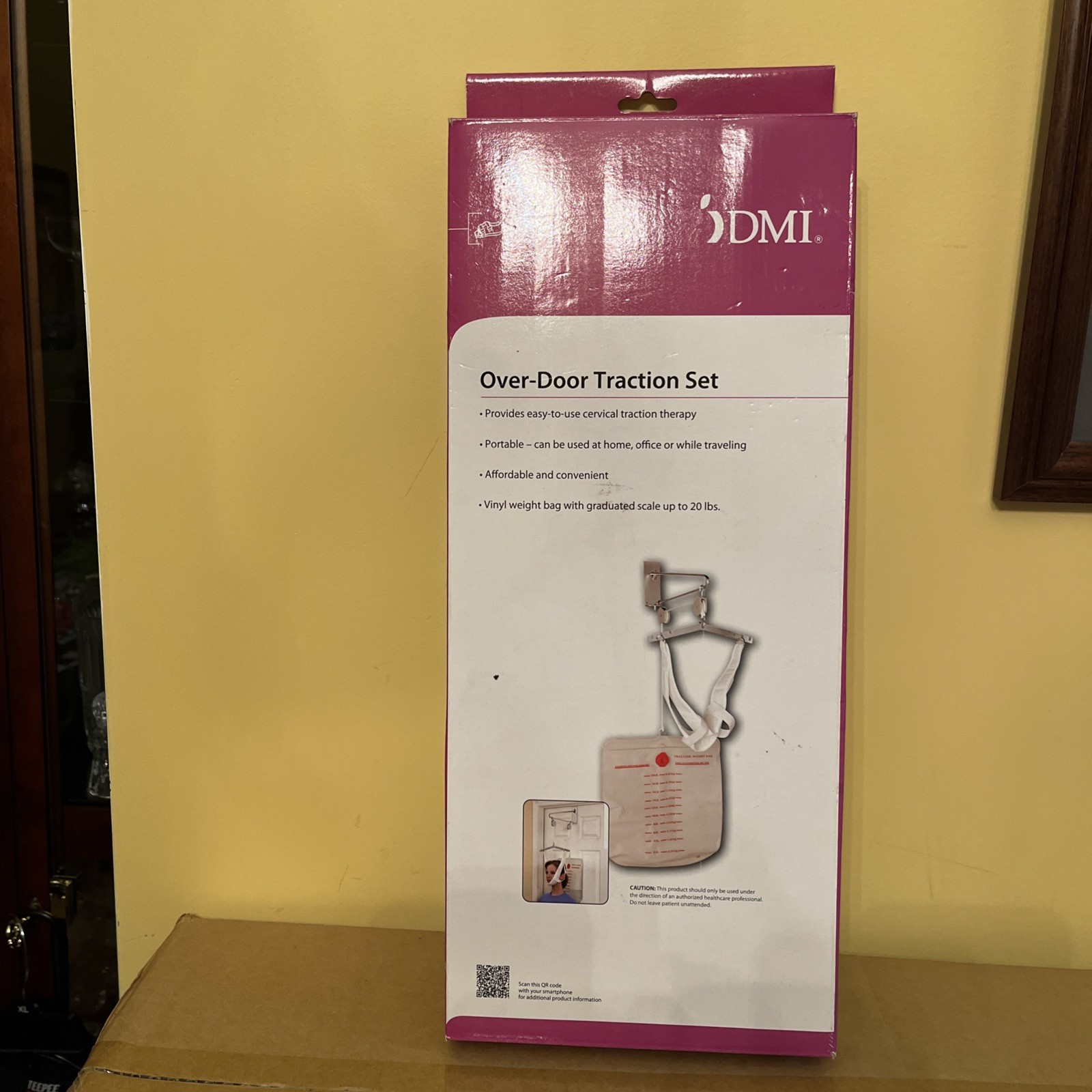 DMI Over Door Cervical Traction Set Therapy Orthopedic BRAND NEW