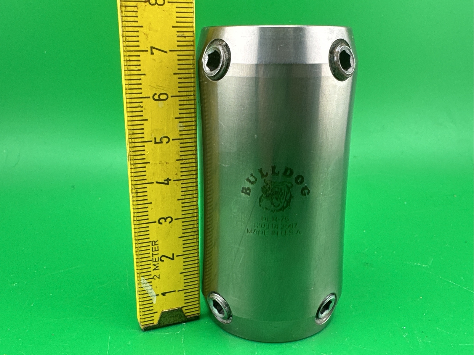 Bulldog Prosthetic Adapter Component. Prosthetic Leg Part. DER-75￼. Ht 75mm
