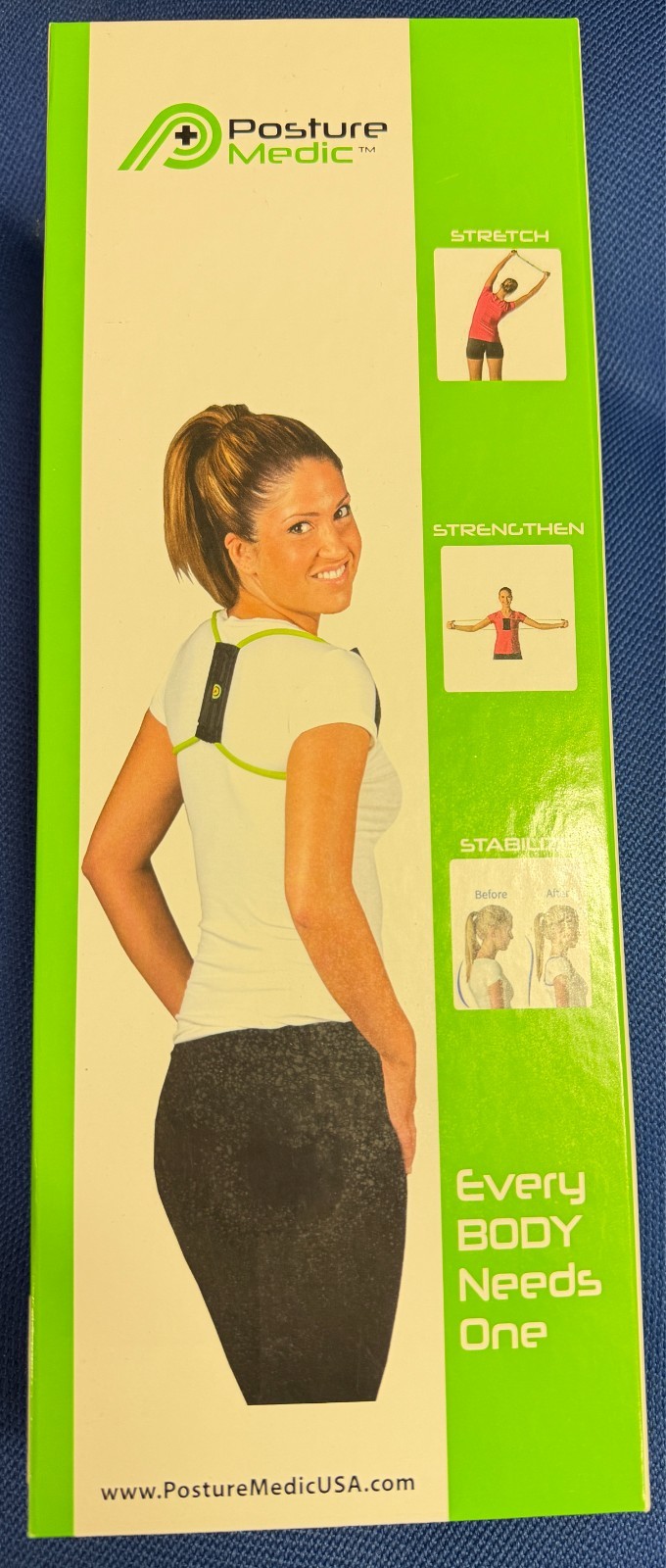 Brand New Posture Medic Dynamic Posture Corrector Brace – Original Strength Post
