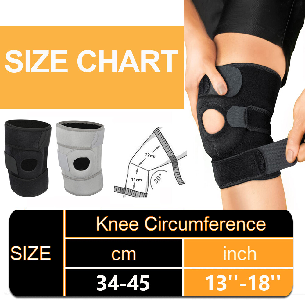 Knee Brace Compression Sleeve Support Patella Stabilizer Sport Joint Arthritis