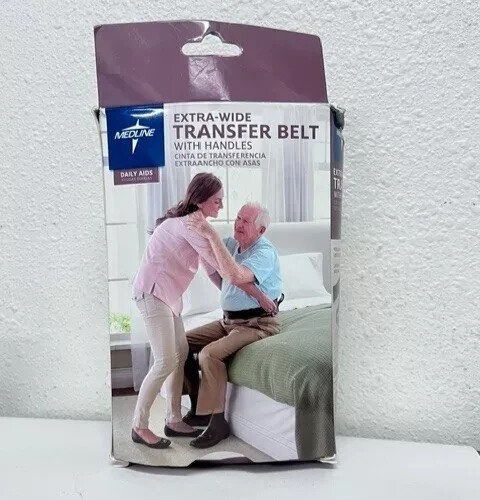 Extra Wide Transfer Belt Handles & Quick Release Buckle 4″ Wide x 52″ Long