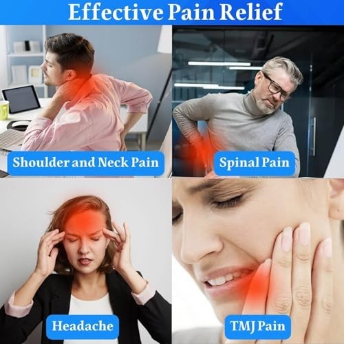 Neck Hump Corrector & Cervical Traction Device for TMJ Pain Relief & Muscle Rela