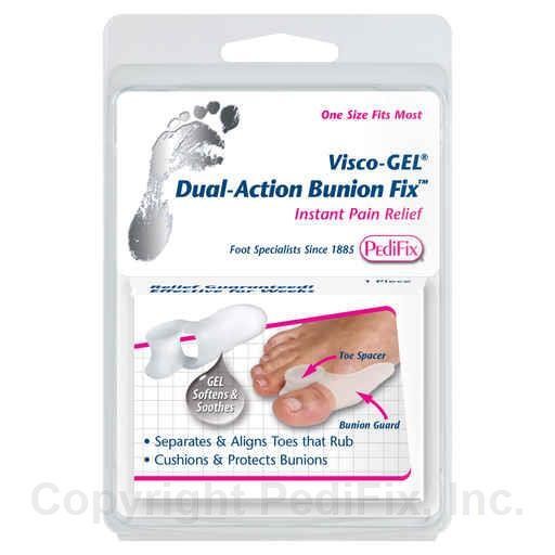 PediFix Complete Medical Visco-Gel Dual-action Bunion Fix Pain Reliever 1 Count