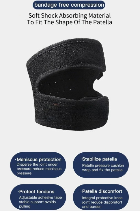 Knee Support Brace Compression Sleeve Pad Sports,Basketball,Tennis,Cycling