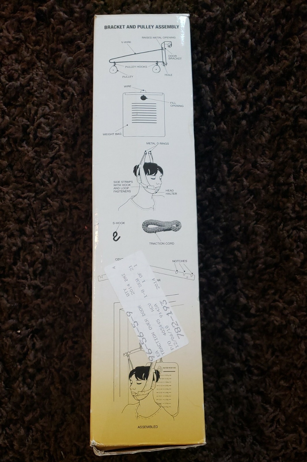Cervical Traction Kit One Size Fits Most 1 Each