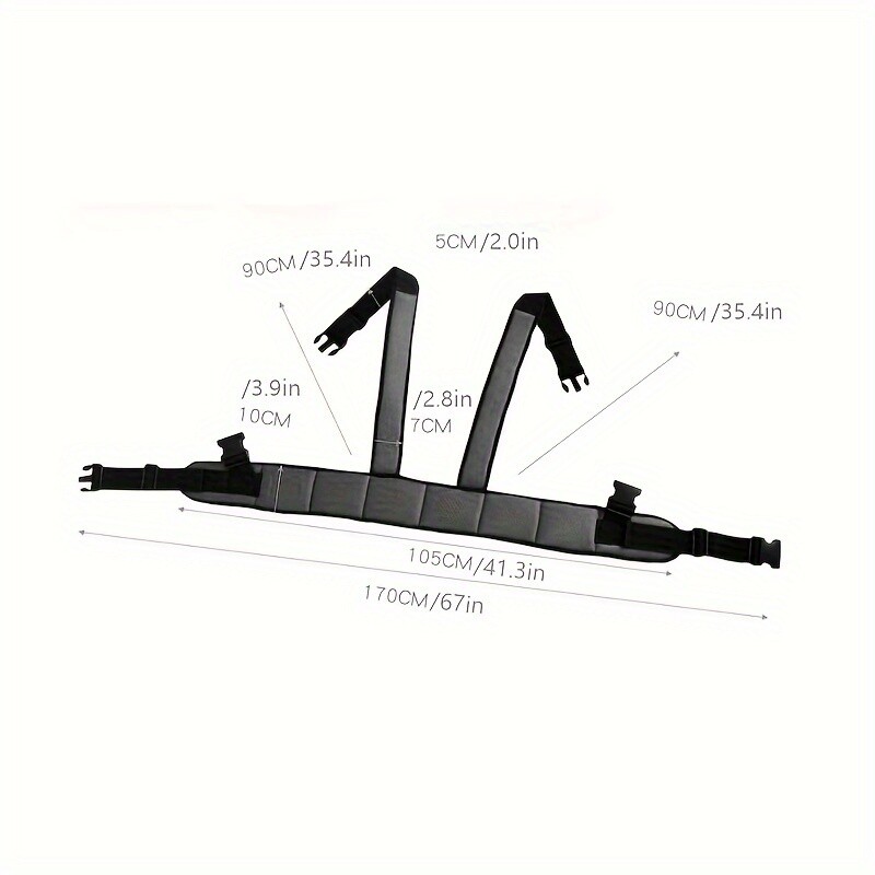 Adjustable Wheelchair Safety Belt, Elderly and Disabled Wheelchair Accessory