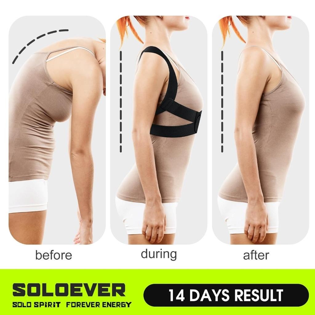 Posture Corrector Shoulder Straight Brace – Upper Back Pain Relief