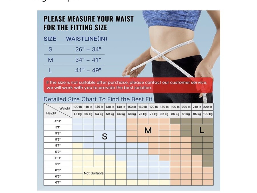 Fit Geno Back Brace for Men and Women Size Medium Back Lumbar Pain NIB