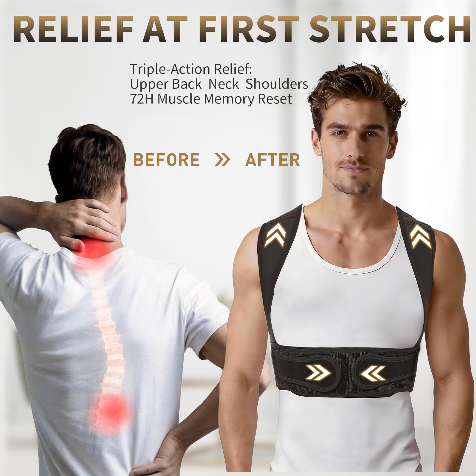 Posture Corrector for Women and Men Back Brace for Women Back Straightener fo…