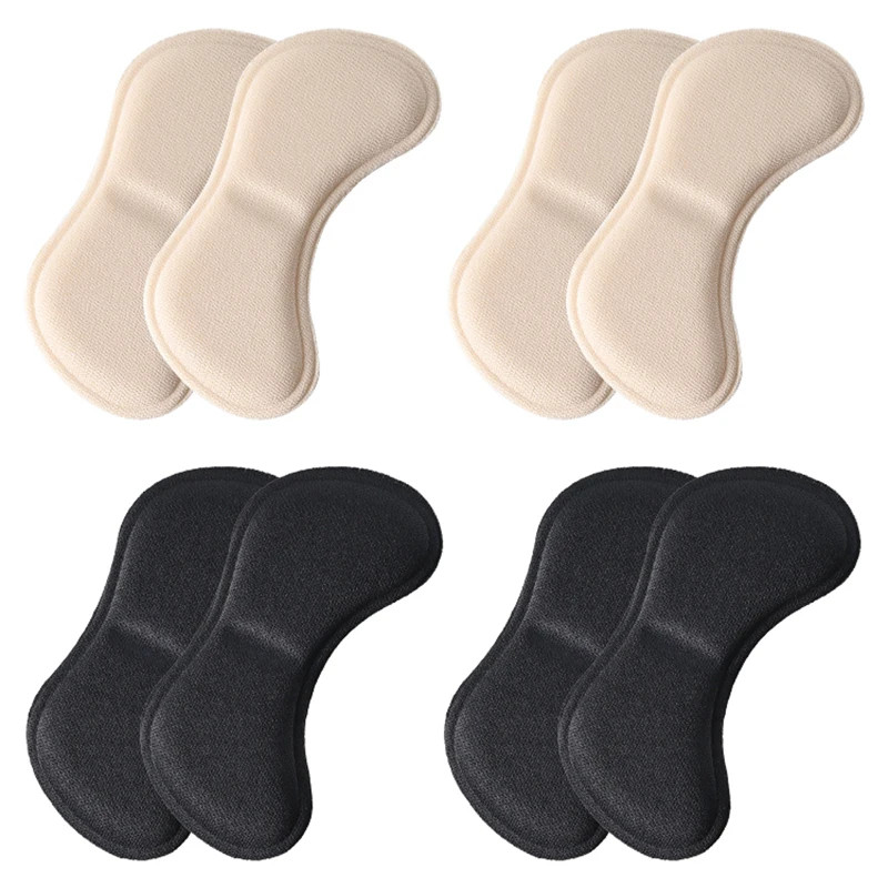 4 Pairs/8 Pairs Heel Insoles Pads Patch Pain Relief Anti-wear Cushion Feet Care